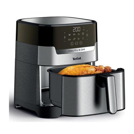TEFAL | EY505D15 | Air Fryer with Grill | Power 1400 W | Capacity 4.2 L | Stainless Steel - 3